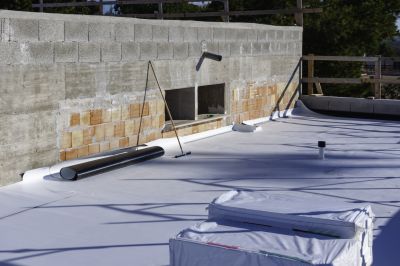 Flat Roof Waterproofing detail